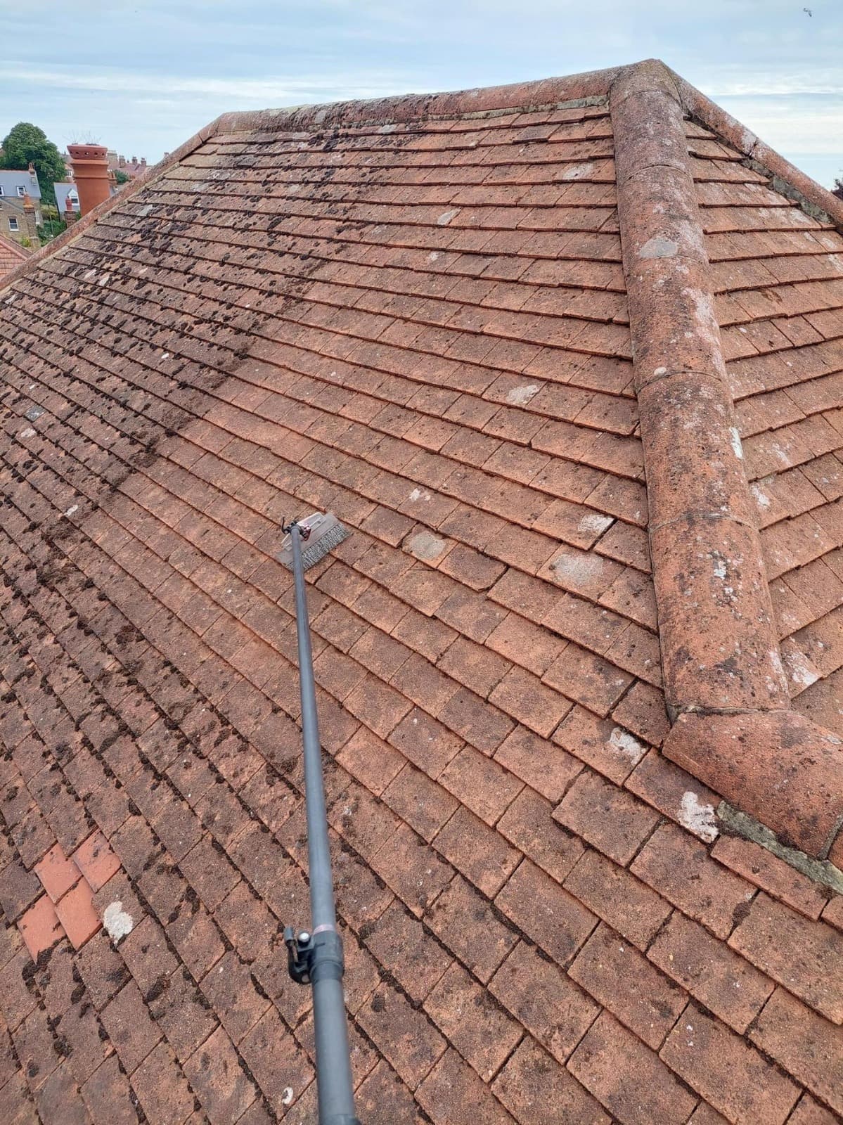 Buckinghamshire roof cleaning example 1